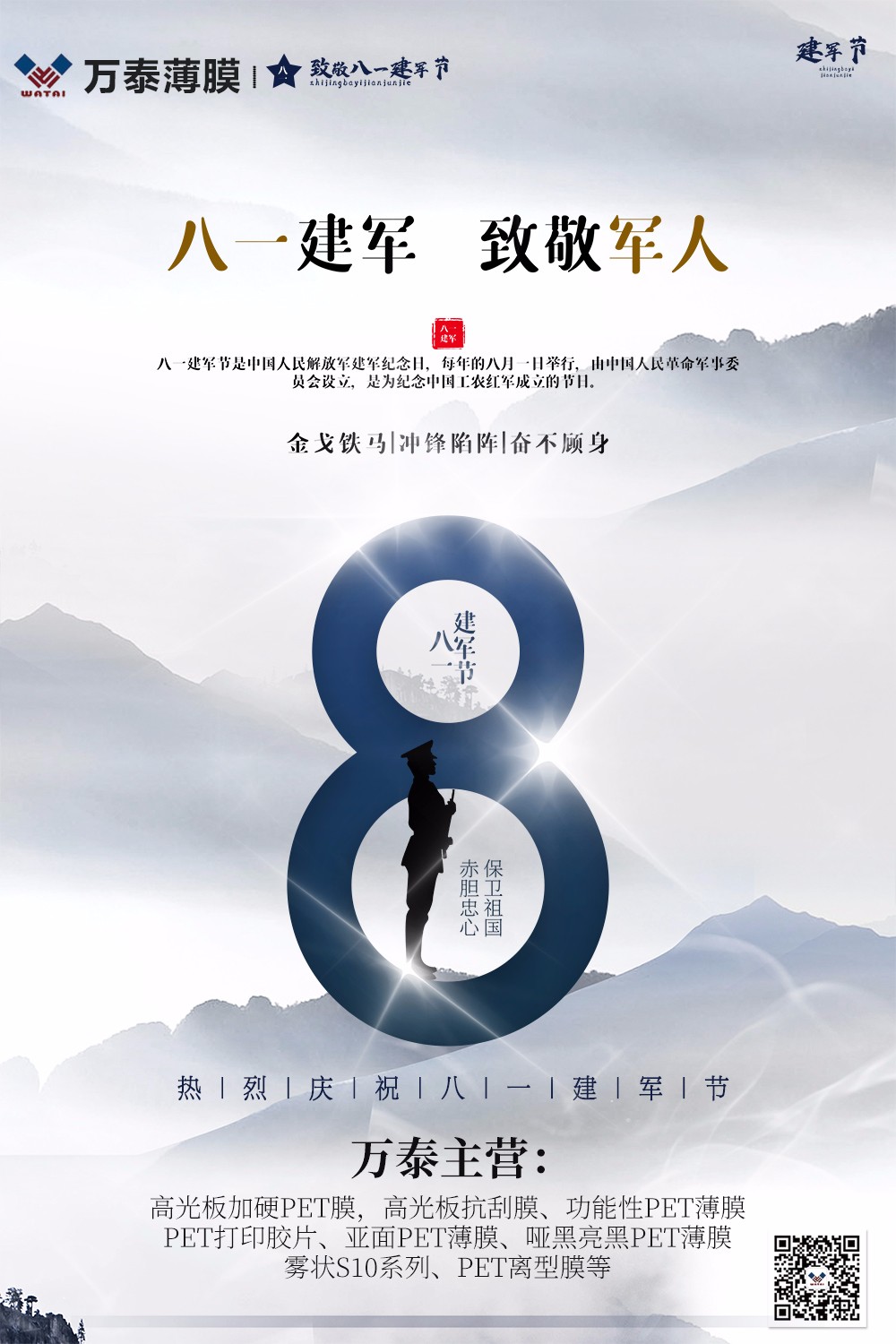 八一建軍節(jié)，向保衛(wèi)祖國(guó)赤膽忠心的軍人致敬！